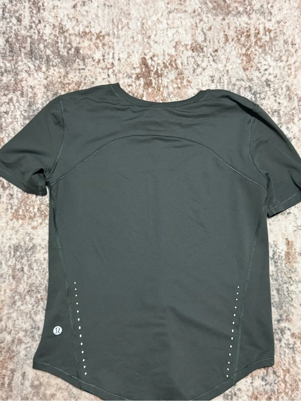 lululemon athletica Short Sleeve Crewneck Top - Forest Green
